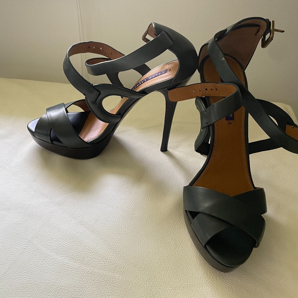 COPY - NEW Ralph Lauren Collection Platform Sandals size 9